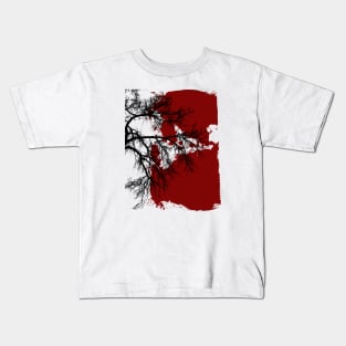 Sunset Branches Kids T-Shirt